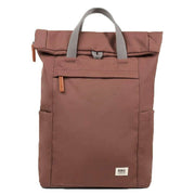 roka-finchley-a-medium-recycled-canvas-backpack---coco-brown-34462560