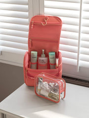 Stackers Middelgrote hangende toilettas - Grapefruit Oranje