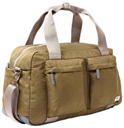 Roka Gatwick medium plunjezak van gerecycleerd canvas - zeespray bruin