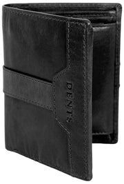 Dents Itchen Passcase Portemonnee - Zwart
