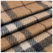 Dents geruite sjaal met kwastjes - Beige