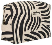 Hindbag Leon Toilettas - Ecru Zebra