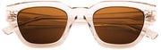 MessyWeekend Jean Blue Light-zonneleesbril - Bruin/Paloma Beige
