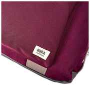 Roka Gatwick medium plunjezak van gerecycled canvas - kersenlak rood