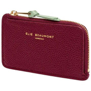 Elie Beaumont Muntkaarthouder - Wijnrood/Mintgroen