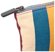 Roka Maida Vale Medium Katoenen Canvas Tasje - Brede Multi Streep