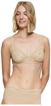 Triumph Amourette bh zonder beugel - Huidbeige