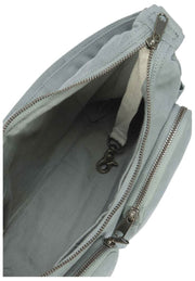 Hindbag Emile Multi Pocket Schoudertas - Saliegroen