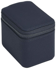 Stackers mini-reishorlogedoos met ritssluiting - marineblauw