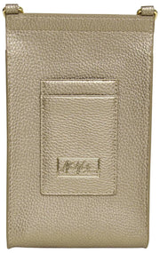Alice Wheeler London Mini Bloomsbury Crossbody Tas - Brons
