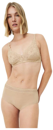 Triumph Amourette bh zonder beugel - Huidbeige