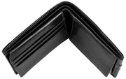 Dents Itchen Coin Bifold Portemonnee - Zwart
