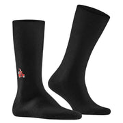 Falke Airport Driving Santa Socks - Black