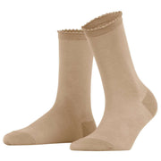 Falke Bold Dot Socks - Camel Brown