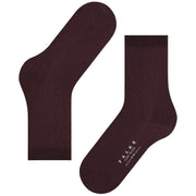 Falke Cosy Wool Socks - Burgundy