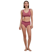 Falke Daily Comfort 2-pack hipsterslip - rood