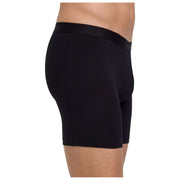 Falke Daily Comfort 2-pack boxershort met lange pijpen - Zwart