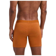 Falke Daily Comfort 2-pack boxershort met lange pijpen - blauw/oranje
