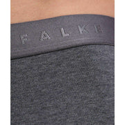 Falke Daily Comfort 2-pack boxershort met lange pijpen - donkergrijs gemêleerd
