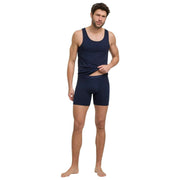 Falke Daily Comfort 2-pack boxershort met lange pijpen - Midnight Navy