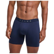 Falke Daily Comfort 2-pack boxershort met lange pijpen - marineblauw/blauw