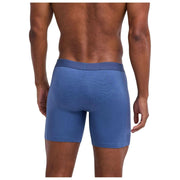 Falke Daily Comfort 2-pack boxershort met lange pijpen - marineblauw/blauw
