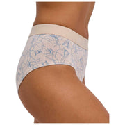 Falke Daily Comfort Print 2-Pack Hipster Slip - Beige/Blauw