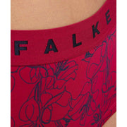 Falke Daily Comfort Print 2-Pack hipster slip - zwart/rood