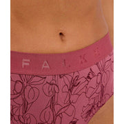 Falke Daily Comfort Print 2-pack hipsterslip - rood