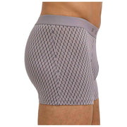 Falke Daily Comfort bedrukte boxershort van 2 stuks - grijs