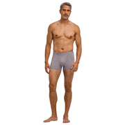 Falke Daily Comfort bedrukte boxershort van 2 stuks - grijs