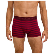 Falke Daily Comfort gestreepte boxershort - bordeaux