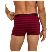 Falke Daily Comfort gestreepte boxershort - bordeaux