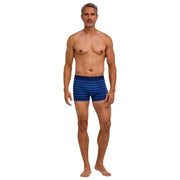 Falke Daily Comfort Gestreepte Boxershort - Koningsblauw