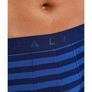 Falke Daily Comfort Gestreepte Boxershort - Koningsblauw