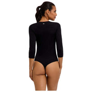Falke Daily Phython String-bodysuit - Zwart