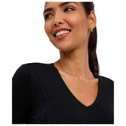 Falke Daily Phython String-bodysuit - Zwart
