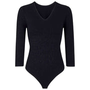 Falke Daily Phython String-bodysuit - Zwart