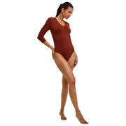 Falke Daily Phython String bodysuit - Minkbruin