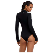 Falke Daily Polo Korte Body - Zwart