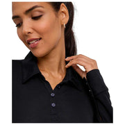 Falke Daily Polo Korte Body - Zwart