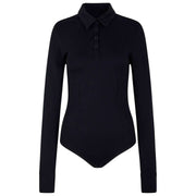 Falke Daily Polo Korte Body - Zwart