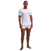 Falke Daily naadloos T-shirt met ronde hals - wit