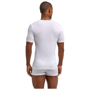 Falke Daily Naadloos T-shirt met V-hals - Wit