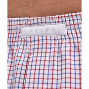 Falke Daily Woven Boxer - Blauw Rood Mix