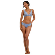 Falke Delicate Touch Slip - Blauw Staal