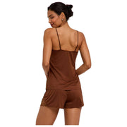 Falke Delicate Touch Chemise Top - Hertenbruin