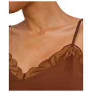 Falke Delicate Touch Chemise Top - Hertenbruin