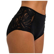 Falke Delicate Touch Mid Taille Slip - Zwart
