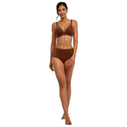 Falke Delicate Touch Mid Taille Slip - Hertenbruin